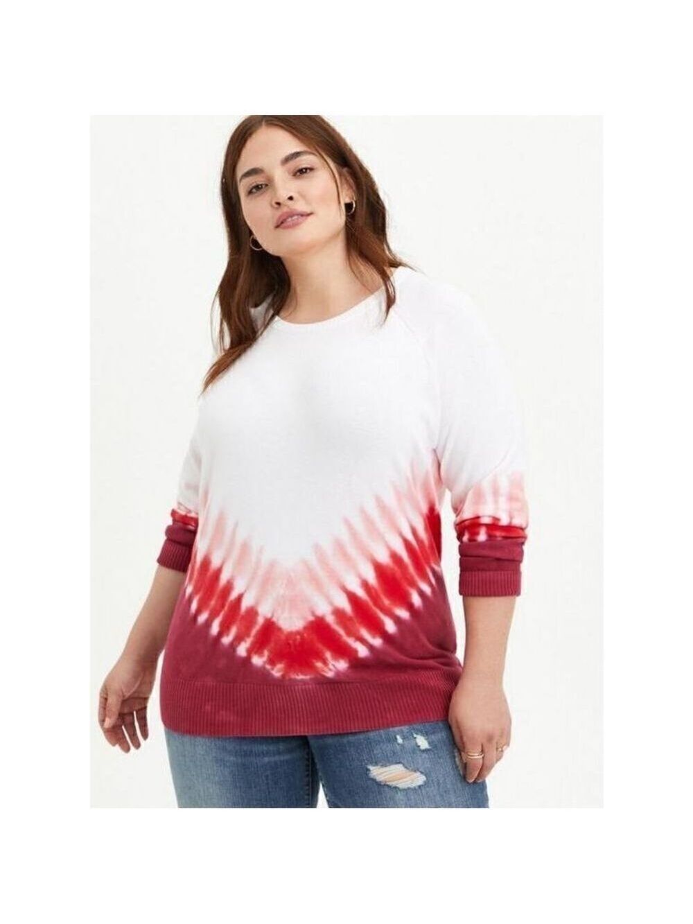 Torrid Slub Pullover Raglan Sweater Sz 2